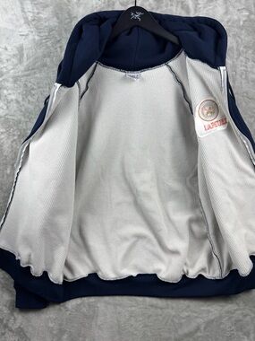 Vintage Thermal Lined Chill Buster Camber II Zip Up Hoodie Mens XL 80s 90s